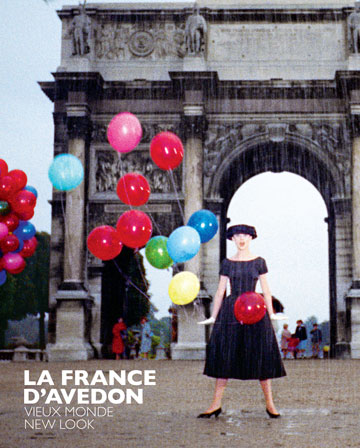 Cover of LA FRANCE D'AVEDON exhibit book.