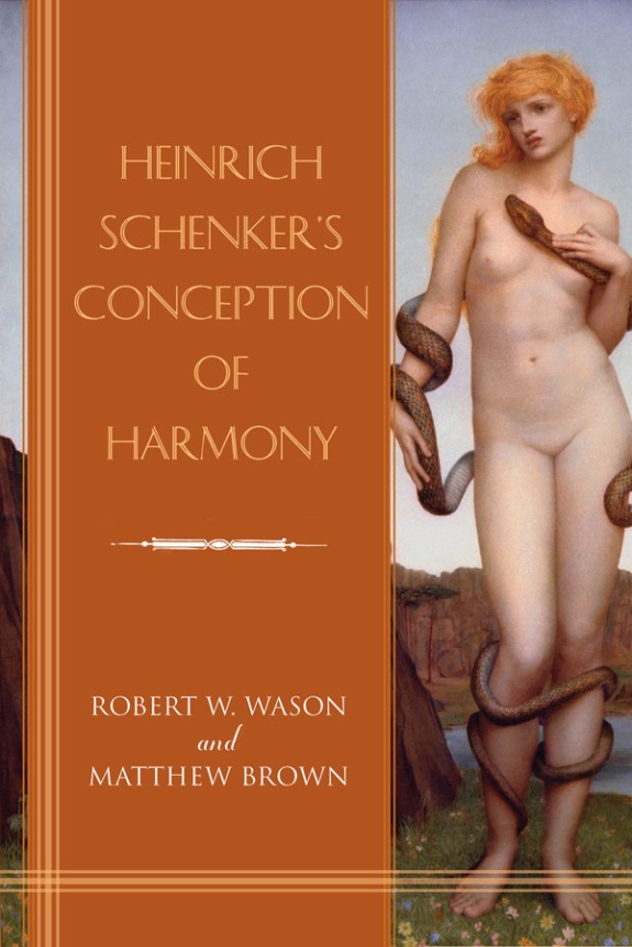 Book cover of Heinrich Schenker's Conception of Harmony