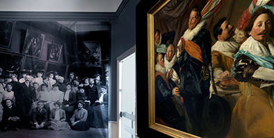 Exhibition photo from Frans Hals and the Moderns. 