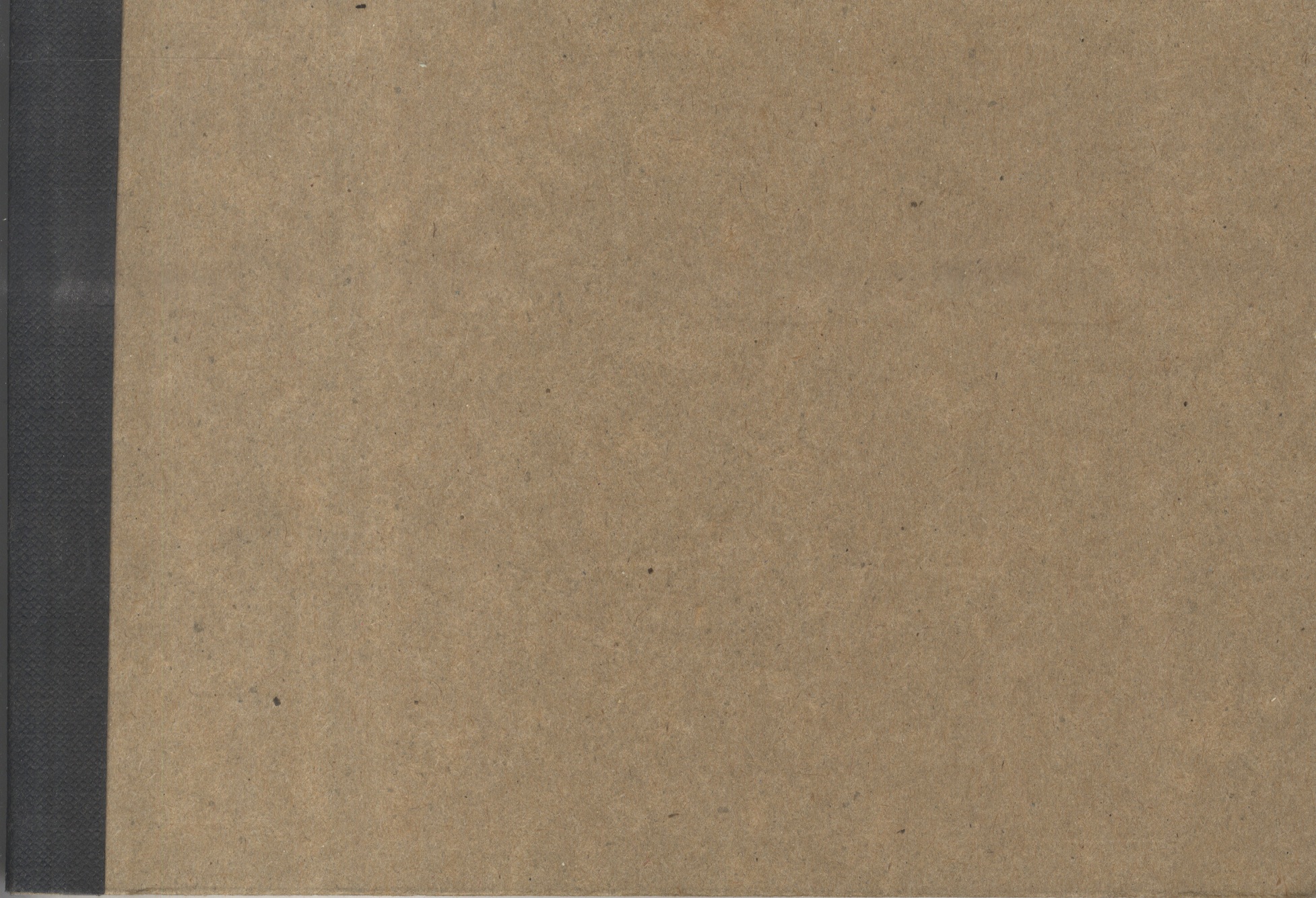 Blank brown book cover 