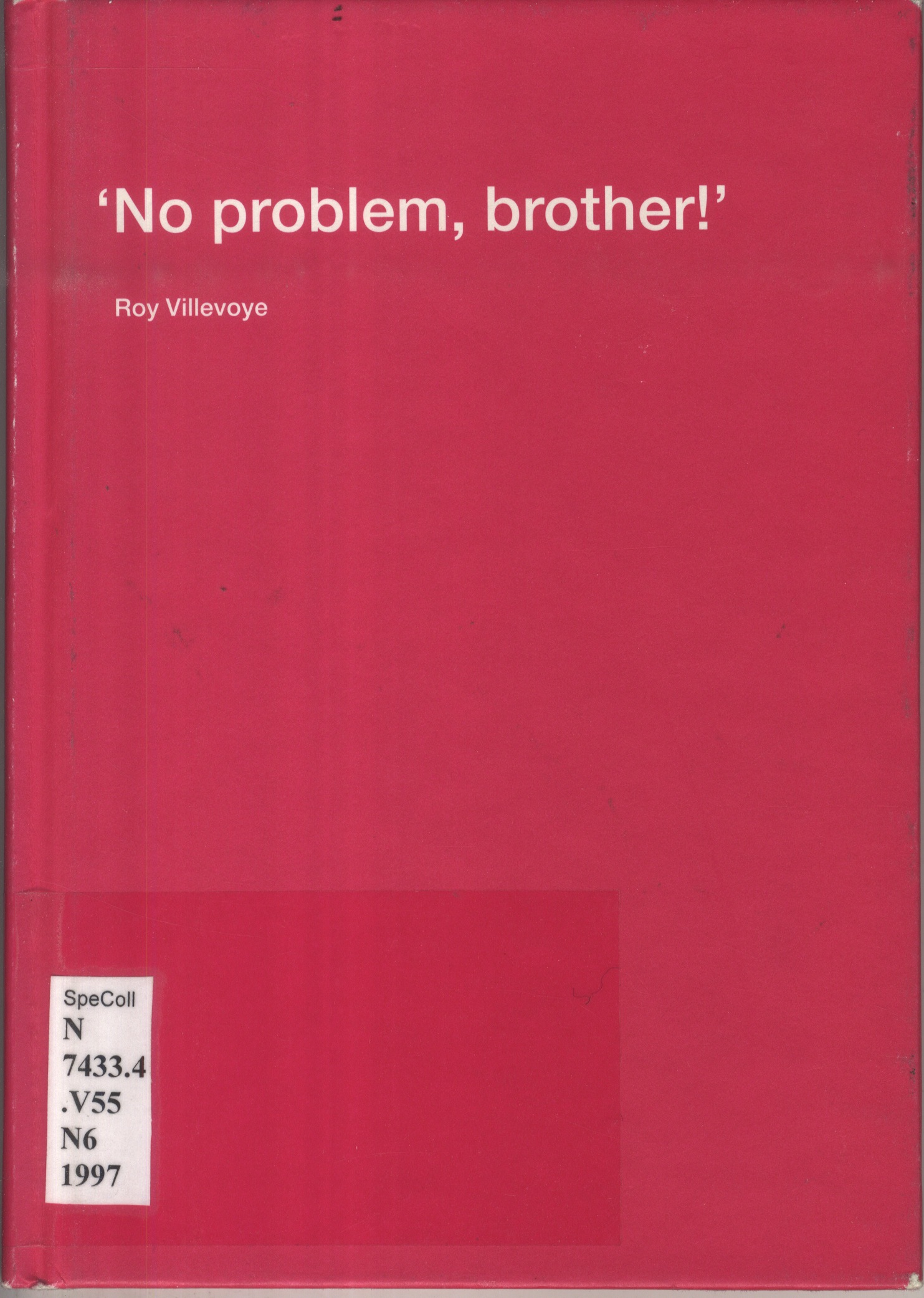 red book cover with title in top left corner