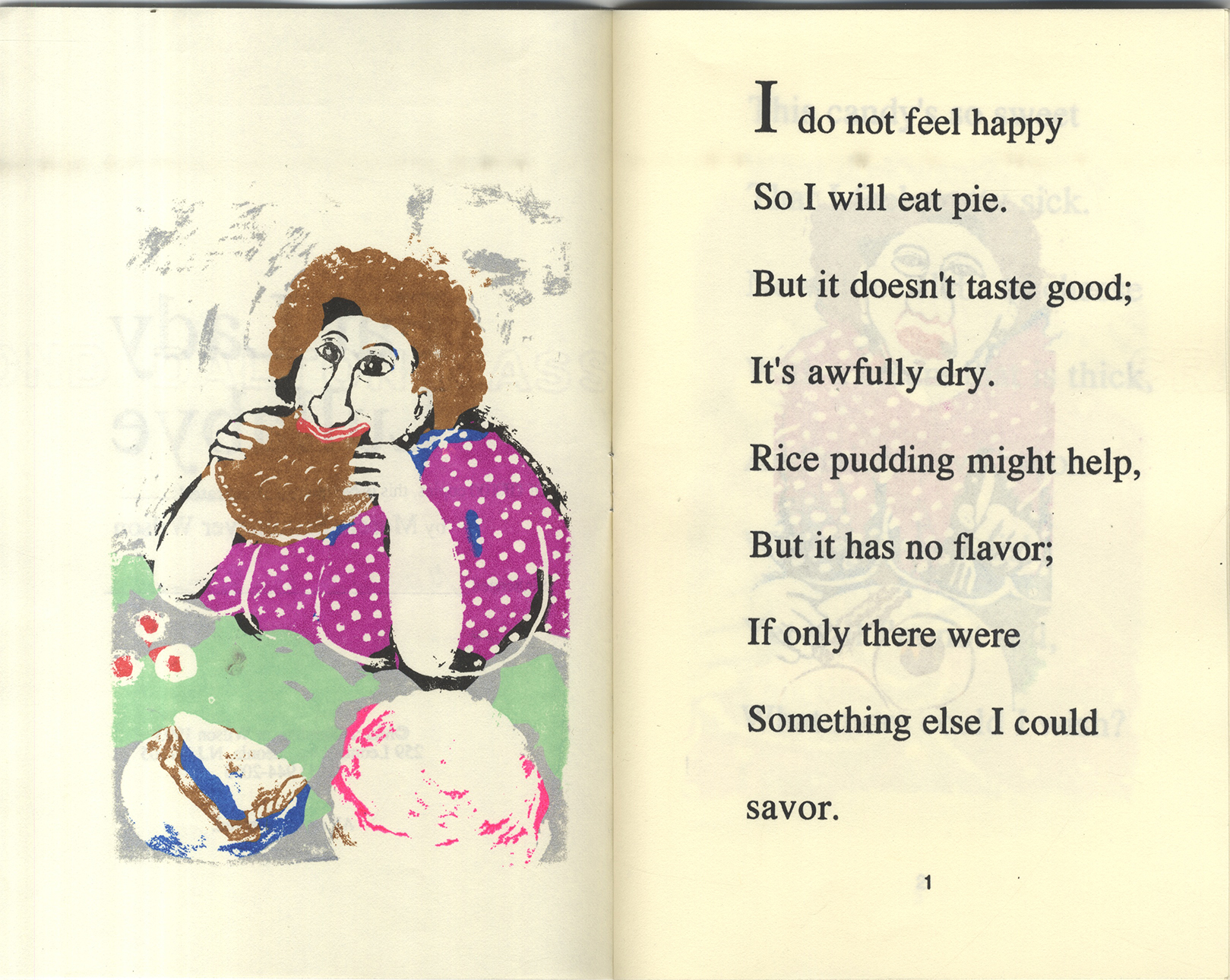 Pages from Fat lady lullabye by Marcia Sandmeyer Wilson