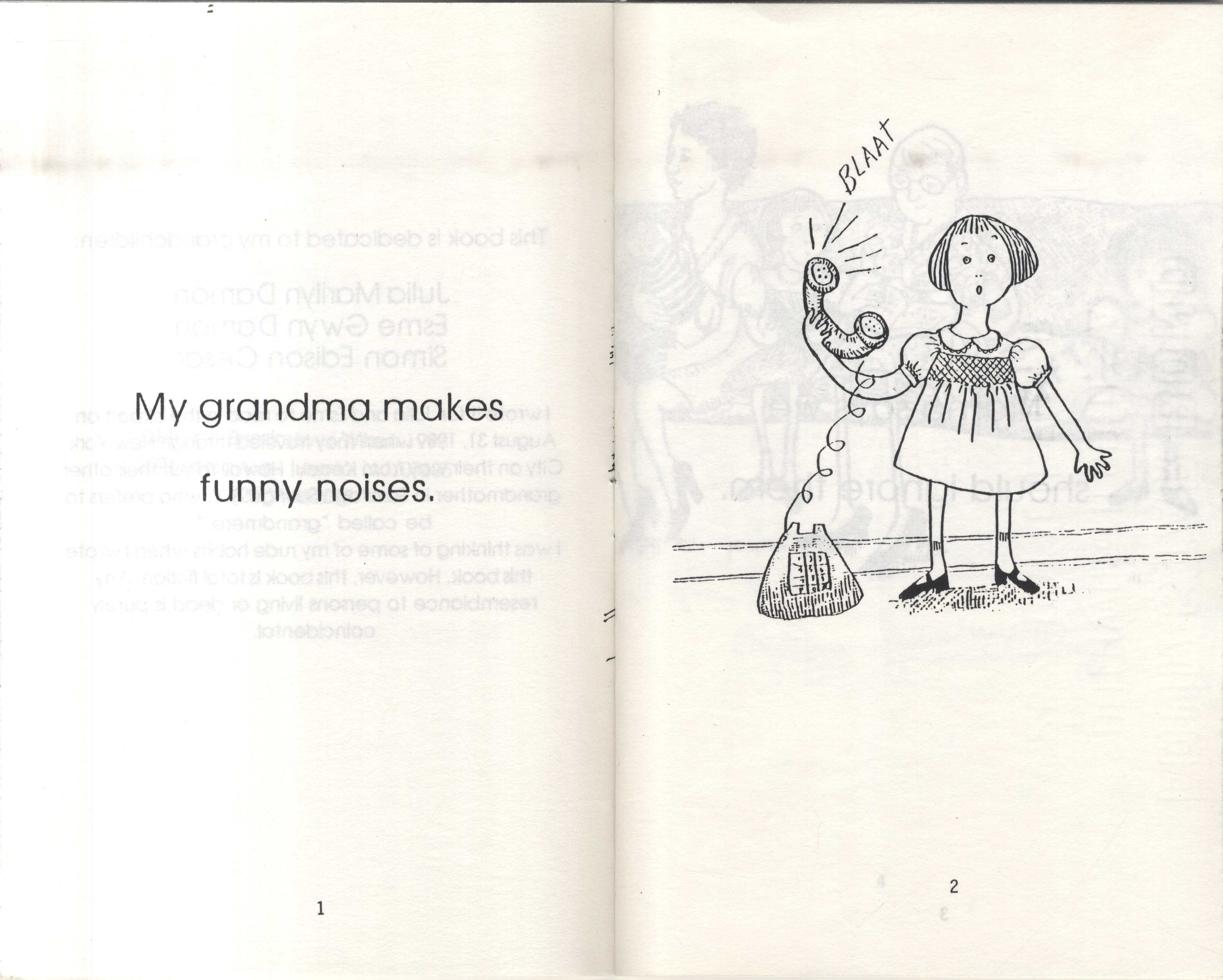 Pages from Grandma's musical talent by Marcia Sandmeyer Wilson