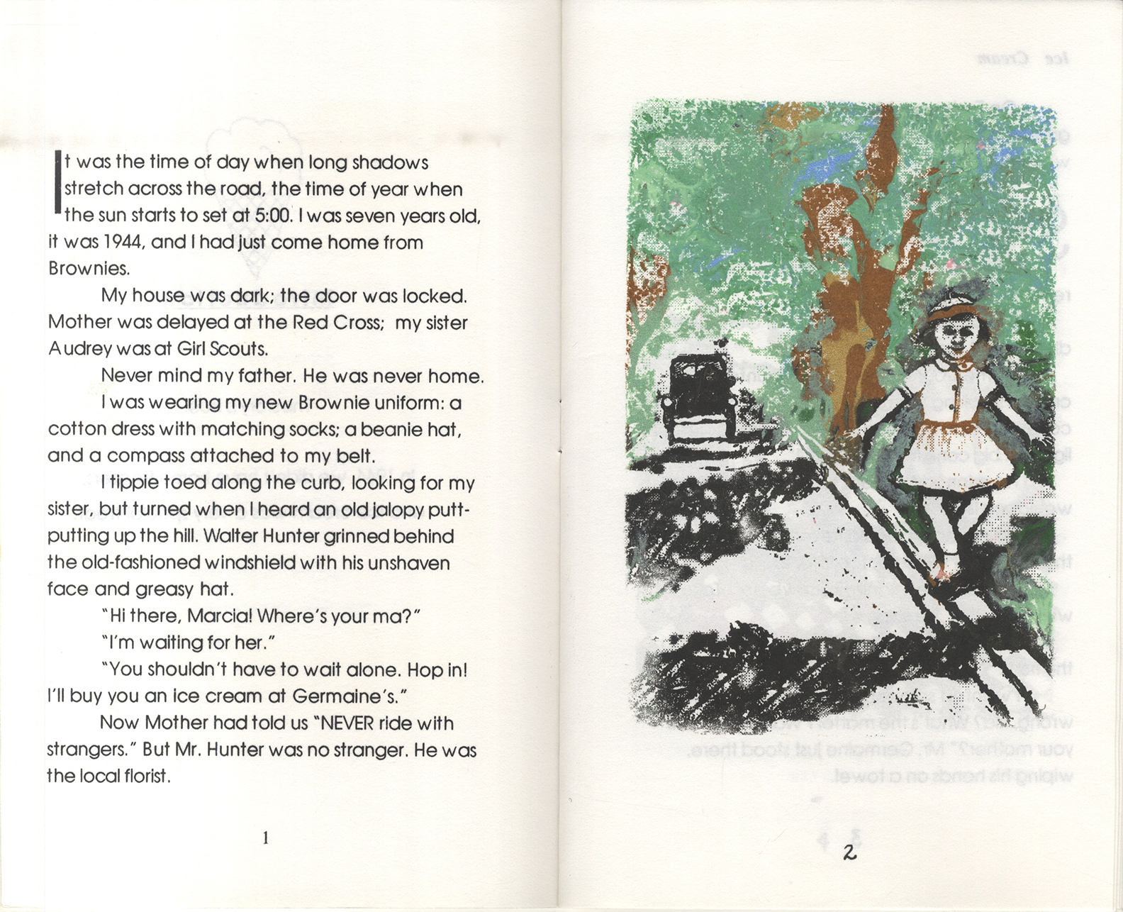 Pages from Ice cream by Marcia Sandmeyer Wilson