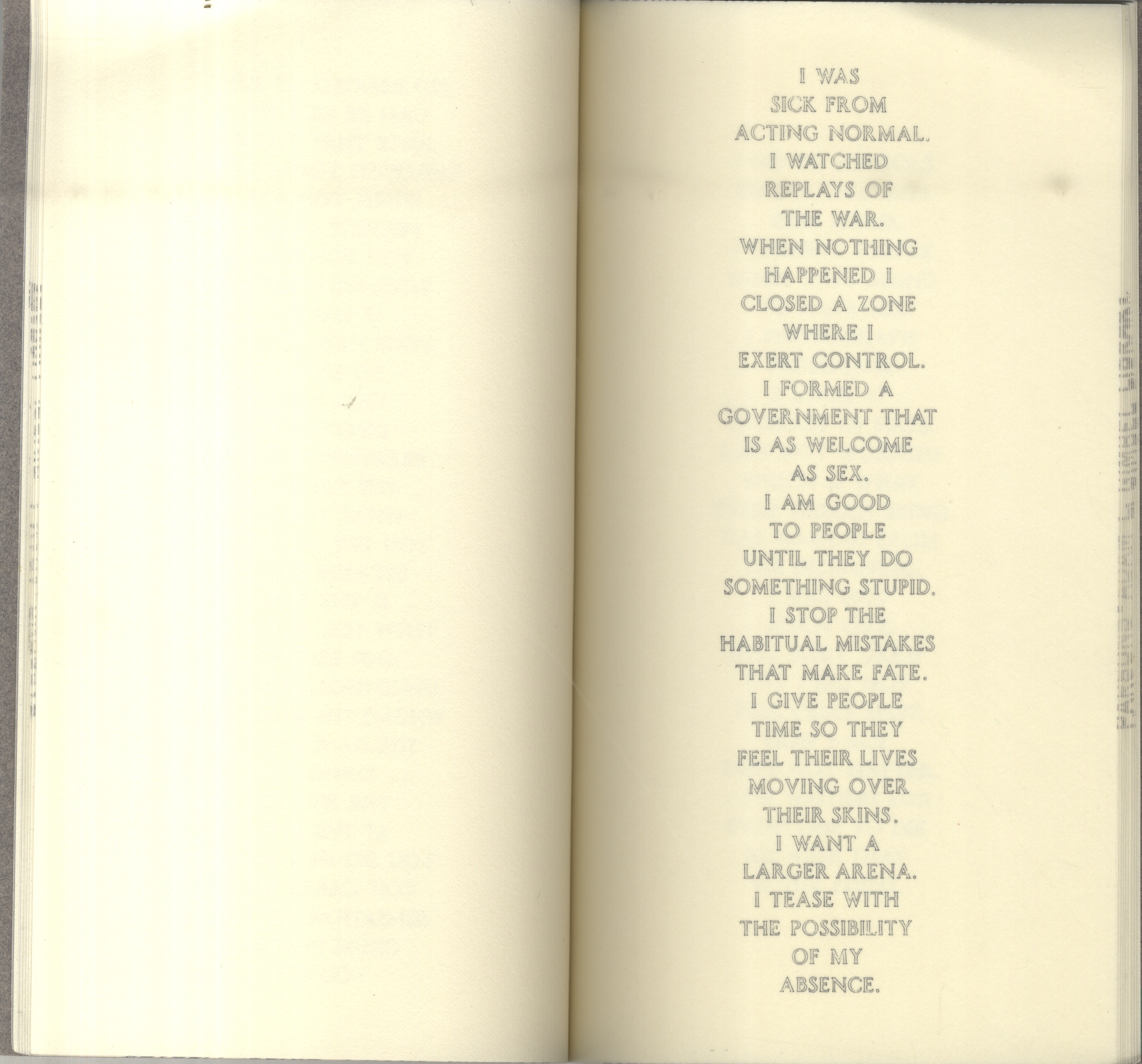 Pages from Laments by Jenny Holzer