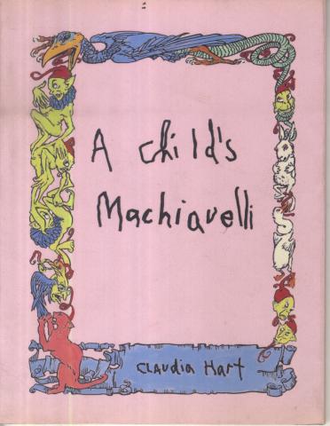 Pink book cover with the title in the center and a frame made up of animal and grinch illustrations around it.