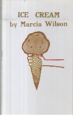 Off-white book cover with a drawing of a hand holding an ice cream and title above it
