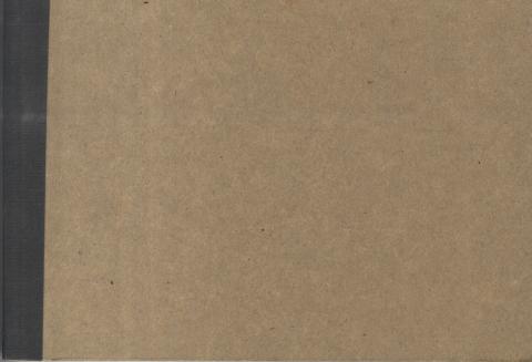 Blank brown book cover 