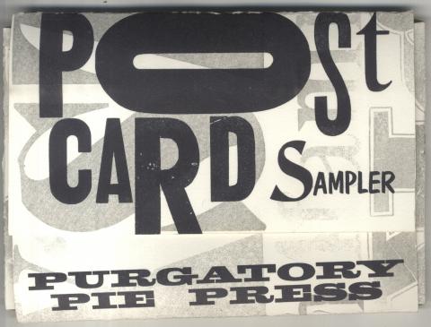 Cover of Postcard sampler by Purgatory Pie Press